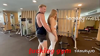 Bequest MESS: Bonking Exercises  with Blonde Whore  Shemale Sara  , broad in the beam cock  bottomless gulf anal. P1